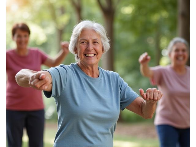 Fitness pour seniors et mobilité adaptée